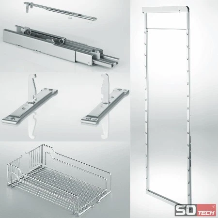 Hochschrank Apothekerschrank Auszug Frontauszug höhenverstellbar Dispensa VVS - Bild 3 von 4