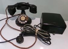 Bell Systems Western Electric D1 Rotary Desktop Bakelite Phone/Handset/Ringer