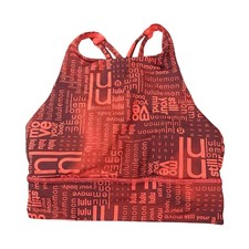 Lululemon Women's Energy High-Neck Longline Sports Bra Size 4