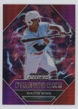 2020 Panini Prizm Draft Picks Fireworks Red & Purple Hyper Masyn Winn 0rd2