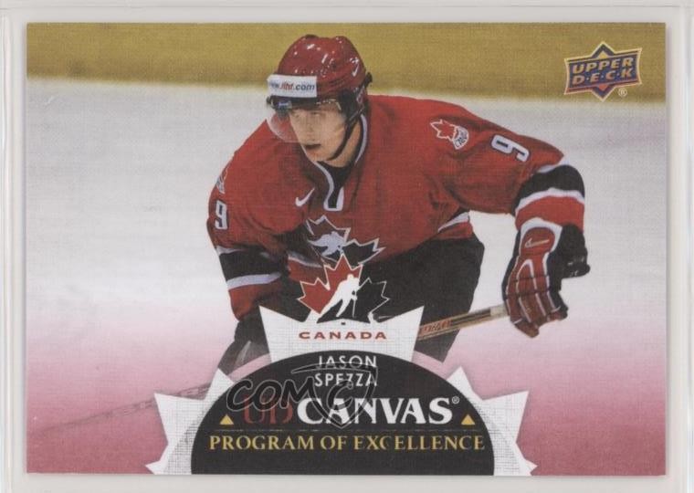 2021-22 UD Canvas Team Canada Jason Spezza #C267 Hockey Card