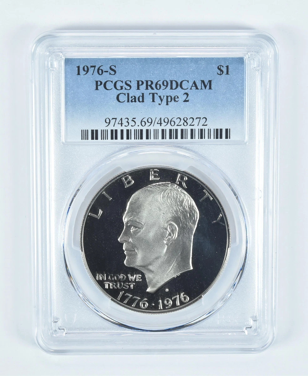 1976年 シルヴェストロ・レガ 記念メダル付きファースト生誕150周年記念 PR 69 Graded 1976 Eisenhower Dollars (1971-1978) for sale | eBay