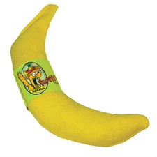 YEOWWW! 100% ORGANIC CATNIP BANANA Leaf Flower Filled Cat Toys