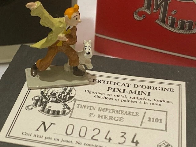 Pixi-Mini, 2101, Tintin with Trenchcoat and Milou from 1994 - Image 4 of 4