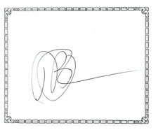 ROBERT B PARKER Signed Autograph 3.5x4 Bookplate ROBERT B PARKER Signed Autograph 3.5x4 Bookplate