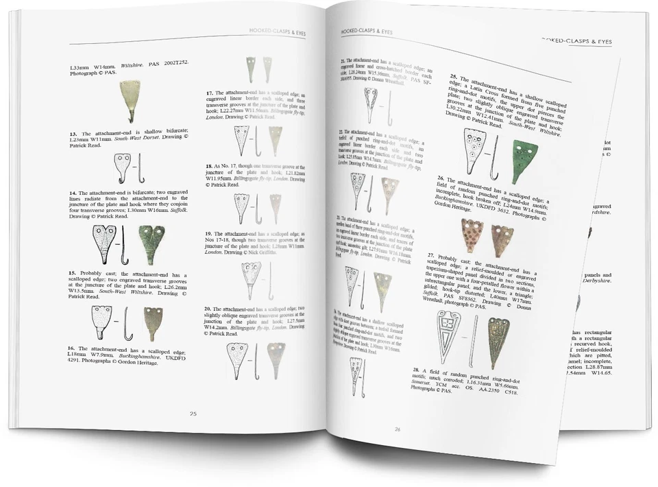 METAL DETECTING FINDS - HOOKED-CLASPS & EYES **NEW**  - Image 2 of 3