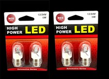 4-pcs - 1156 Red Kaupa Advance Premium Led Light Bulb Replacement 1224v 4-pcs - 1156 Red Kaupa Advance Premium Led Light Bulb Replacement 1224v