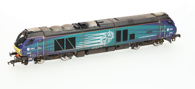 4D-022-027 Dapol Klasse 68 Intrepid 68002 Kompass neu DRS Logo verwittert
