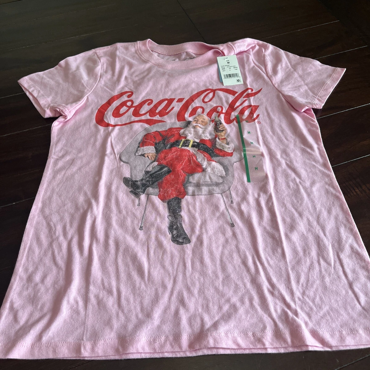 Ladies coca cola t cheap shirt
