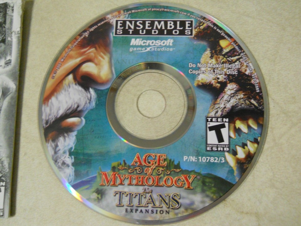 Age Of Mythology Titans Expansion Cd Key Age of Mythology + Titans Expansion CD ROM PC Video Games | eBay