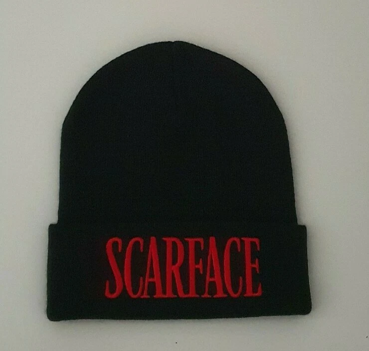 Chapeau noir bonnet FW17 Supreme x Scarface