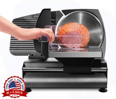 Maquina Cortadora De Cuchillas Acero Inoxidable El Hogar Carne Comida Electrica