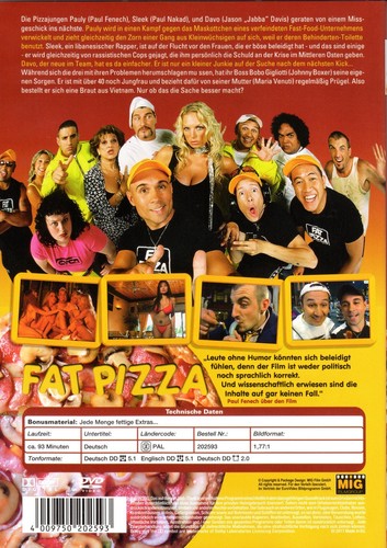 Fat Pizza , DVD Region2 (UK & Europe) ,100% uncut , new & sealed - Picture 2 of 2