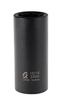 Sunex 230D 15/16" 1/2" Drive 6 Point Deep Impact Socket Standard Tools 6pt SAE