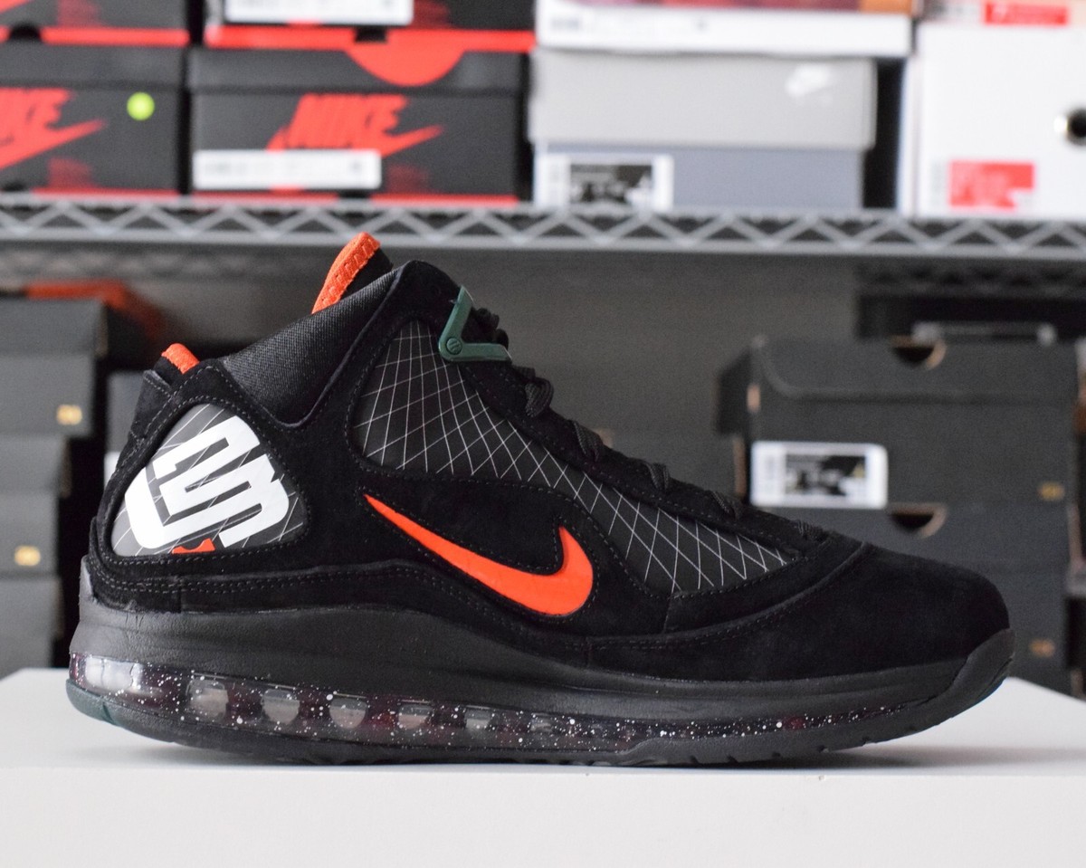 LEBRON 7 FAMU BLACK VELVET BRAND NEW IN BOX SIZE 8 Nike LeBron 7 VII FAMU Florida A&M Black Men Size DX8554-001  main image 3