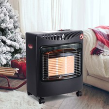 4.2kw Portable Indoor Heater Home Office Van Butane Calor Gas Heating Regulator