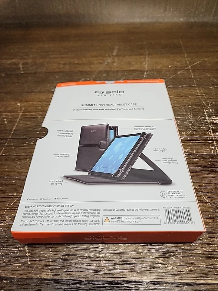 Solo New York Summit Universal Tablet Case Perfect For iPad Mini / Other Tablets - Image 3 of 4