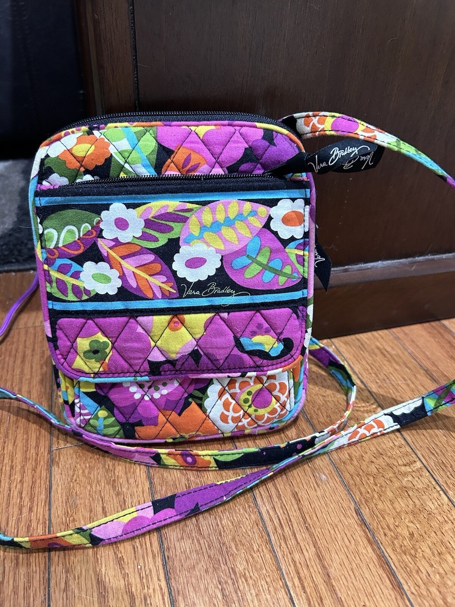 Vera Bradley Small Crossbody Purse Va Va Bloom Retired 