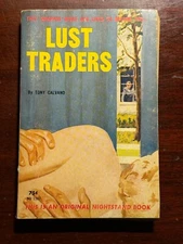 Lust Traders Tony Calvano Nightstand Book Greenleaf 1962 1960s Vtg PB BK