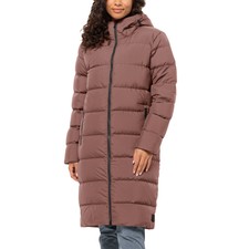 Jack Wolfskin Womens Frozen Palace Water Repellent Coat - Wild Ginger - L