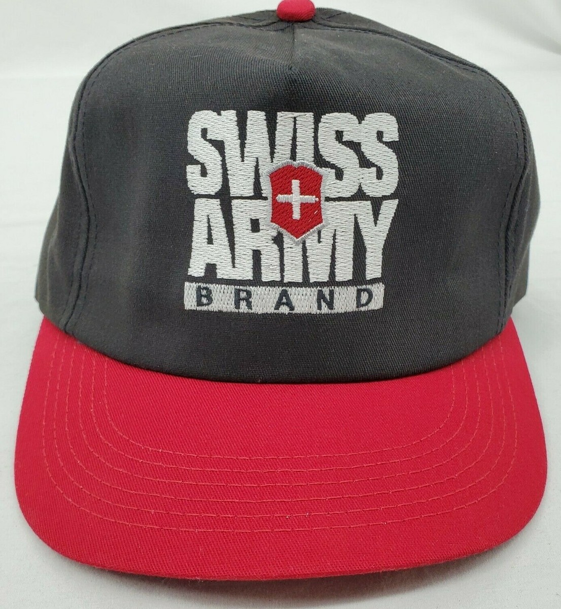 Victorinox Swiss Army Brand Embroidered Adjustable Snapback Baseball Cap/Hat