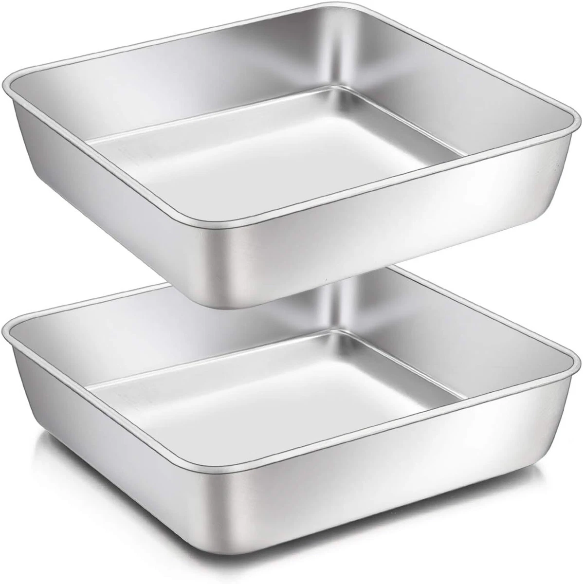 8 inch square cake clearance tin