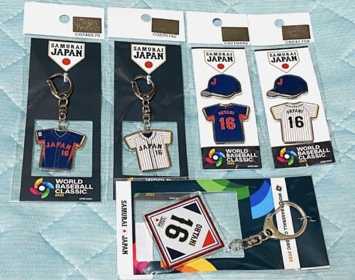 New WBC 2023 Samurai Japan Shohei Ohtani Keychain Pin Badge - 第 1/4 張圖片