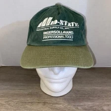 Mid-State Industrial Supply Co. Ingersoll-Rand Adjustable Green Hat Cap