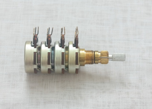 Amber 17 preamplifier ALPS quad Linear DUAL SHAFT 4 X 50K BX4 50kΩBX4 Control
