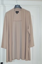 Ladies Anthony Studio Open Cardigan Duster Silky Feel 3xl (b5)