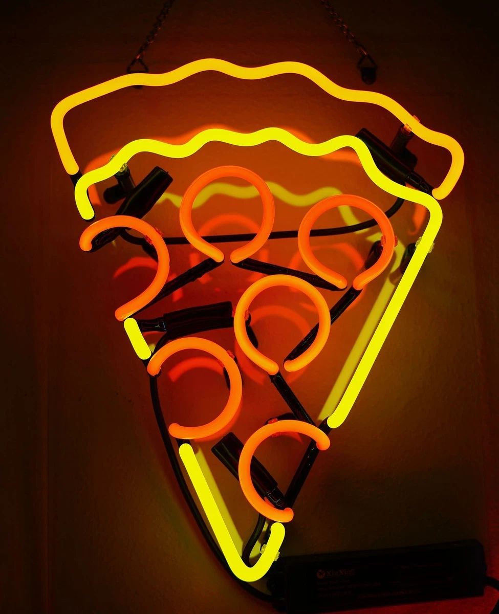 Pizza sale neon light