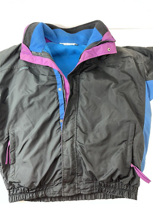 COLUMBIA Bugaboo Ski Jacket Size Large Mens Vtg 90s Nylon With Removable Liner