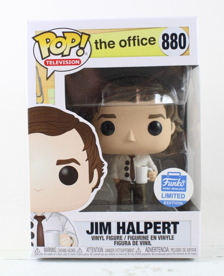 G8 Funko Pop The Office Jim Halpert Shop Exclusive Vinyl Figure 880
