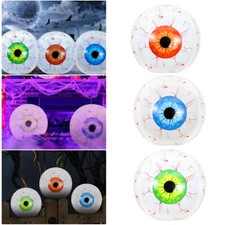 3pcs XL 22" Halloween Inflatable Eyeball Indoor Outdoor Party Decoration Gift