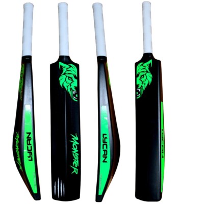 Long Handle Plastic Cricket Bat For Tennis Ball Full Size  colour may be vary