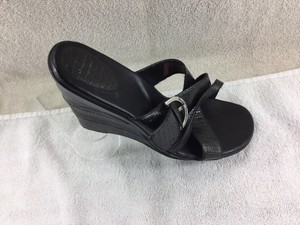 black wedge slides