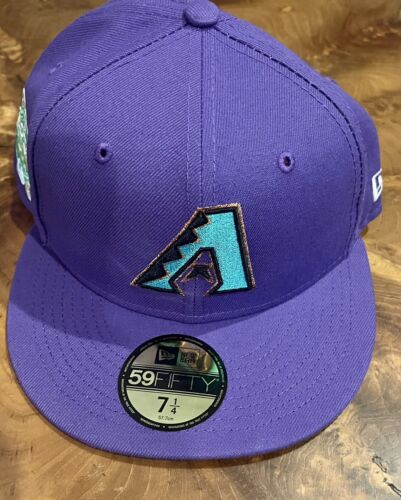 New Era Arizona Diamondbacks 2001 World Series Kappe passend lila/neuwertig neu mit Etikett 7 1/4"" - Bild 2 von 8