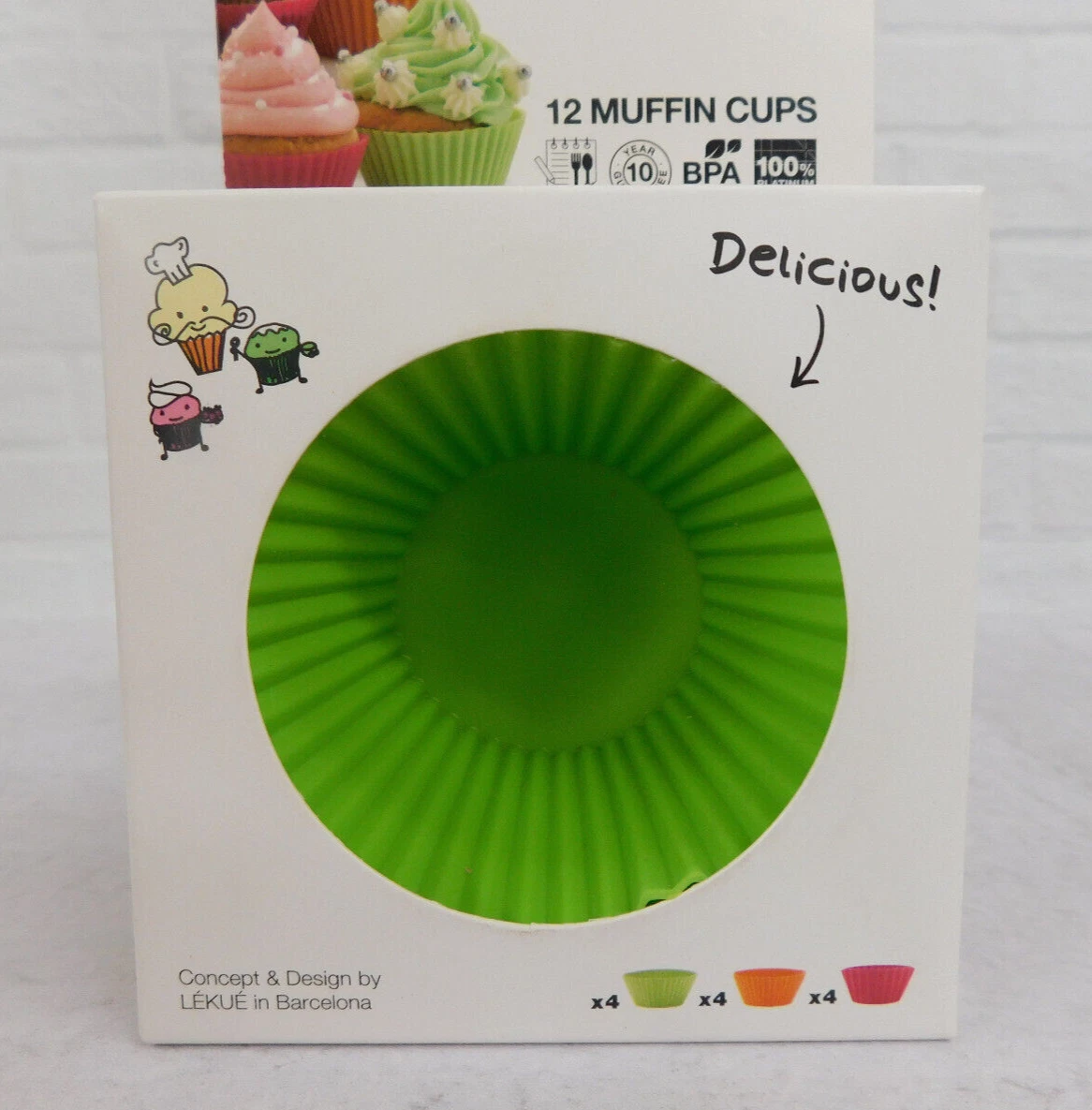 Lekue Silicone Muffin Cups - Thumbnail 3