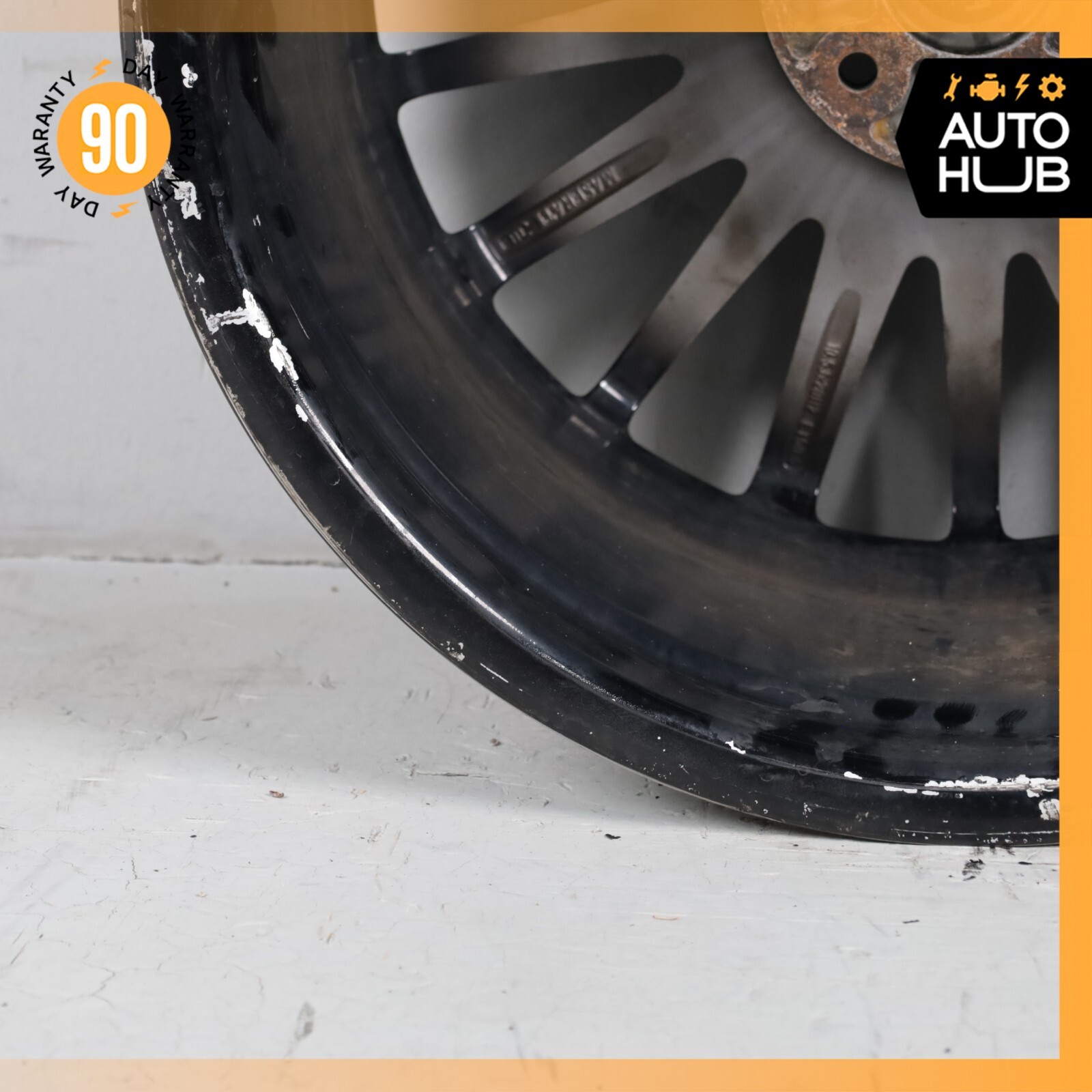Maserati Quattroporte M139 10.5 x 20 20" Rear Wheel Rim Black 245274 OEM