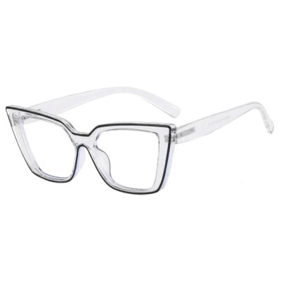 Damen Cat Eye Anti Blaulicht Lesebrille Übergröße Klassische Brille Hot