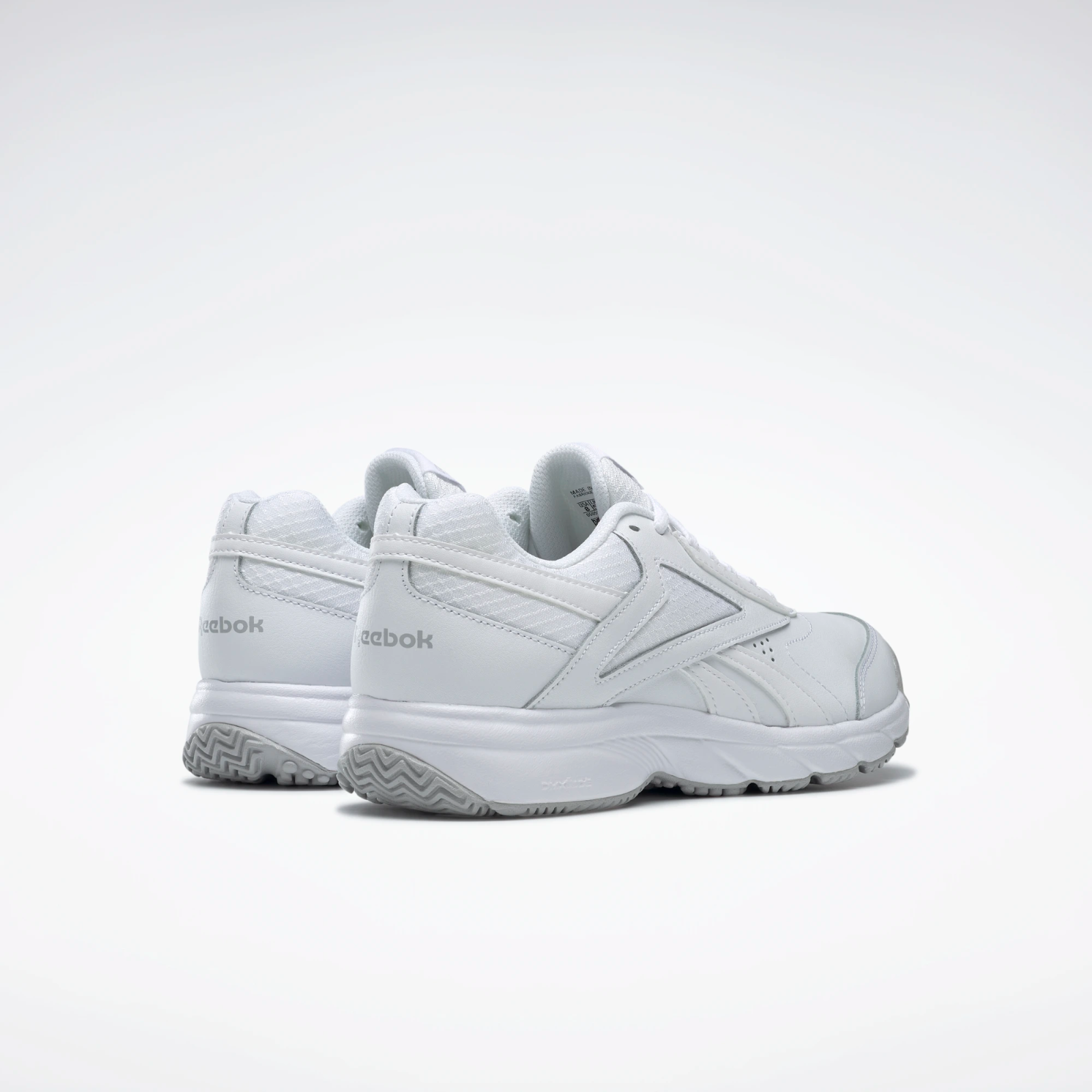 Women Reebok Work N Cushion 4.0 Slip Resistant FU7351 White Grey 100%  Original | eBay