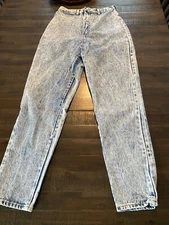 Vintage 1980s P.S. PS Gitano Acid Wash Women’s High Waist Denim Jeans 28x33