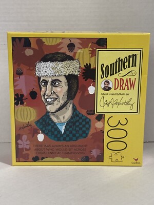 Jeff Foxworthy Southern Draw 300 Piece Jigsaw Puzzle Lenny 18x24'' NEW