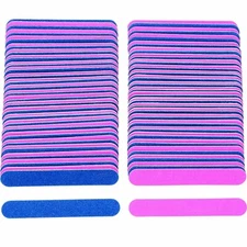 10PC Mini Nail Files Disposable Double Sided Manicure Tools Grit 2inch 100/240