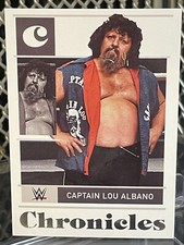 2022 Panini Chronicles WWE Captain Lou Albano Wrestling Card #68 WWF Legends