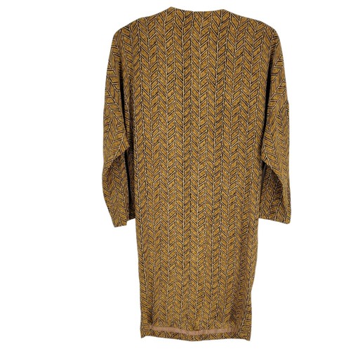 VTG Linda Allard Ellen Tracy Womens Long Sleeve Hidden Button Silk Dress Size 8 - Picture 3 of 6