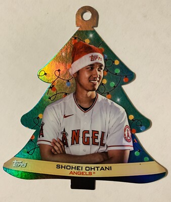 2022 Topps Holiday Shohei Ohtani Ornament Card #WHO-SO 🎄 | eBay
