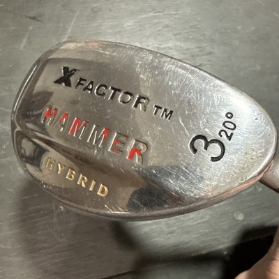 XFACTOR HAMMER 3 HYBRID 20 LOFT SMARTSHAFT GRAPHITE X-FACTOR RH