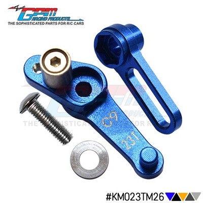   Alu Servo Arm 23T (C9) & Steering Arm (C10) For KYOSHO 1/8 Motorcycle NSR500 *