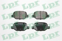 LPR Bremsbelagsatz Scheibenbremse 05P1265 FüR Lancia Ypsilon Abarth Fiat 500 843